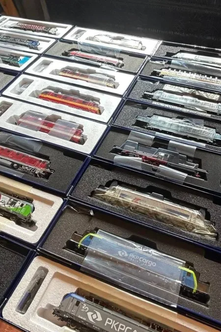 Giełda modeli kolejowych w Stacji Muzeum