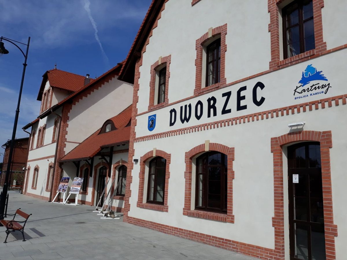 Dworzec w Kartuzach oddany do użytku