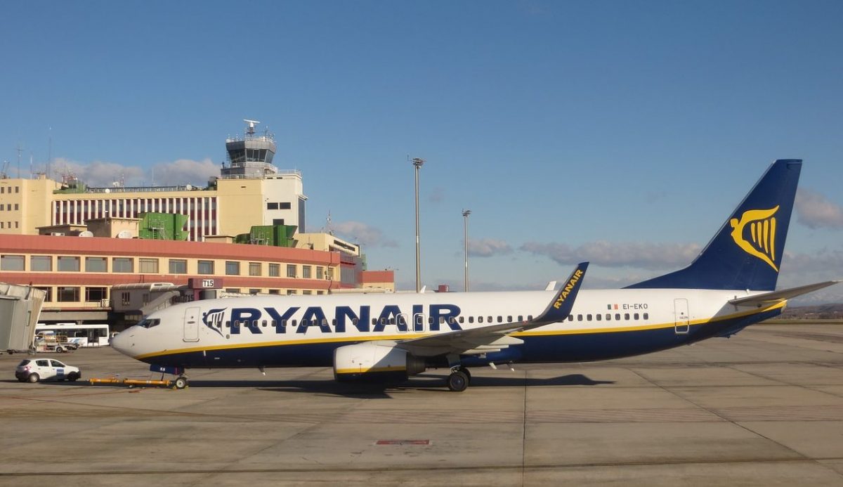Spadek ciśnienia w kabinie samolotu Ryanair