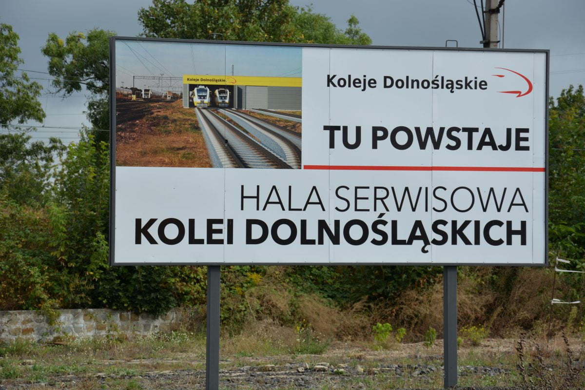 Koleje Dolnośląskie nadal bez nowej hali