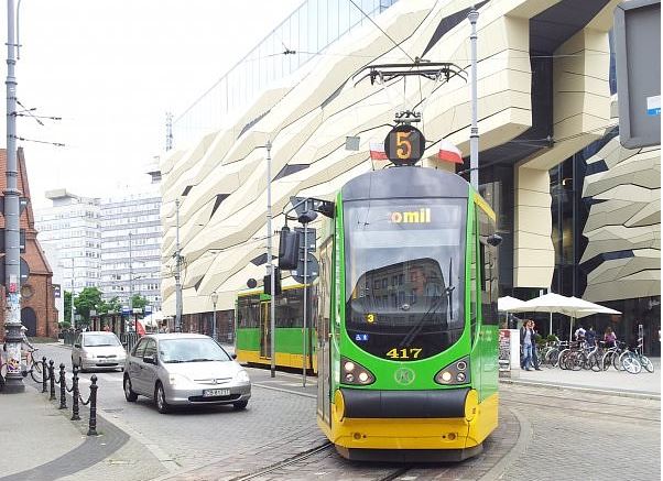Poznańskie tramwaje wracają na ul. Święty Marcin