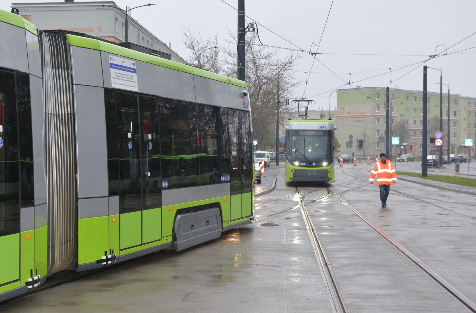 Olsztyn. Tramwaje dojechały na Pieczewo. Wkrótce kursy z pasażerami