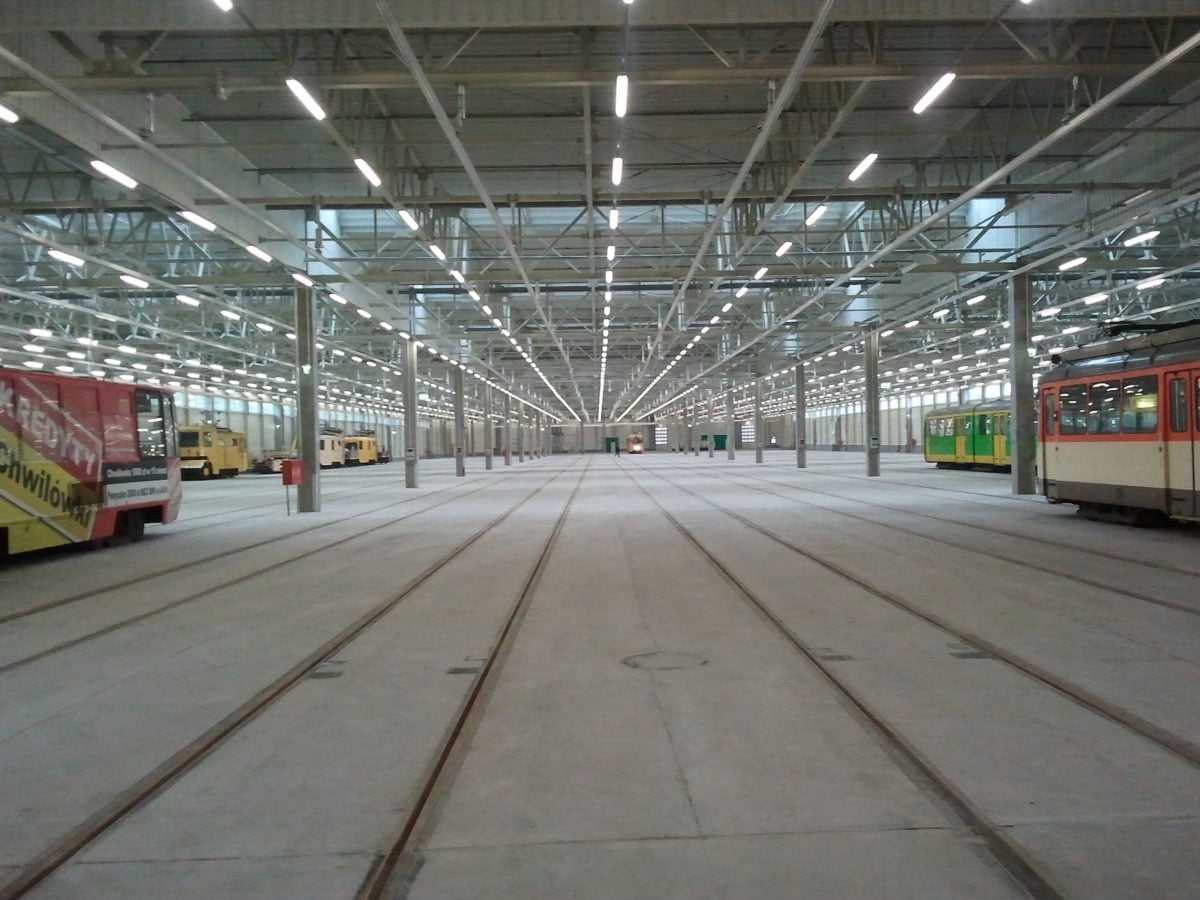 Największe zajezdnie tramwajowe w Polsce