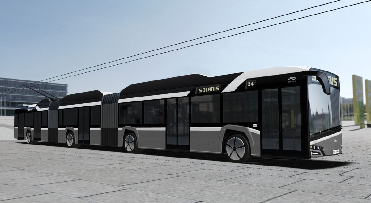 Solaris buduje dwuprzegubowy trolejbus