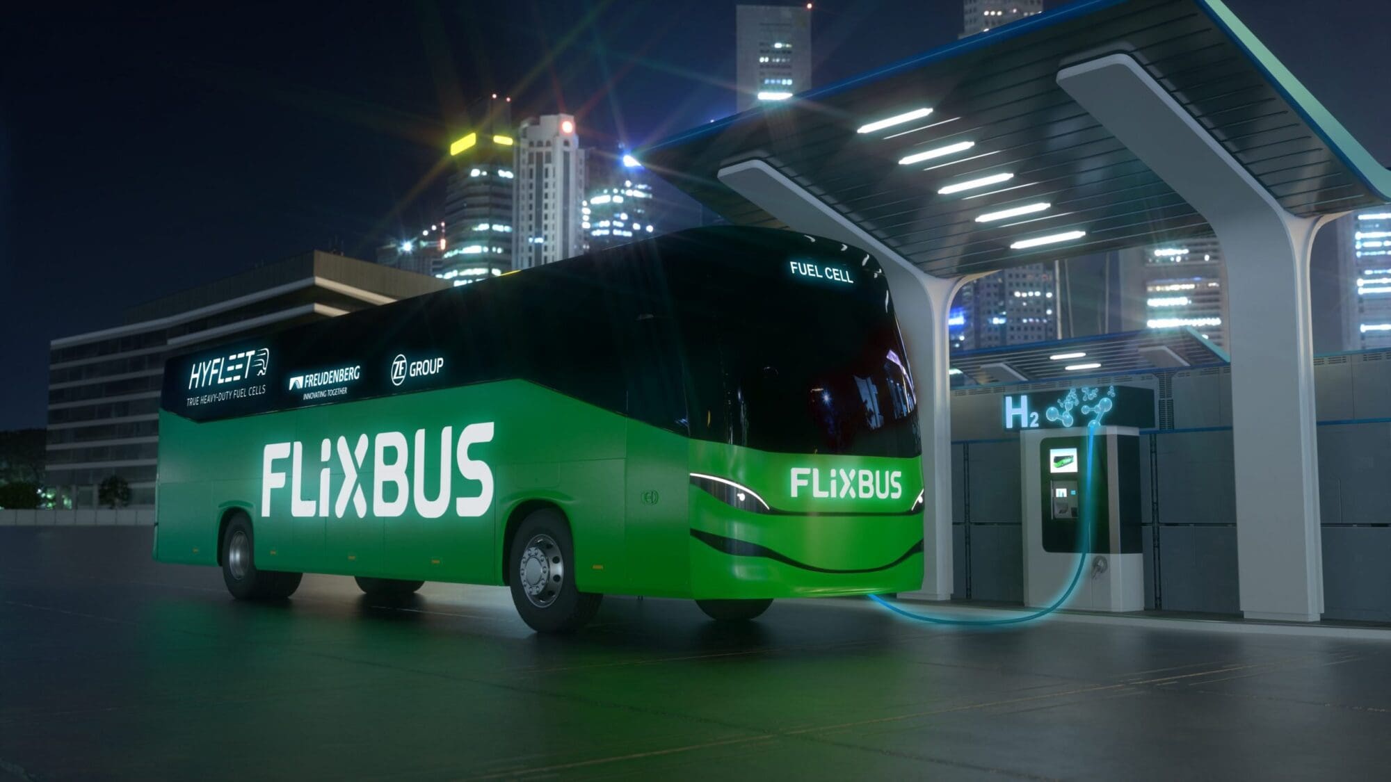 Flixbus chce stworzyć pierwszy w Europie wodorowy autobus dalekobieżny