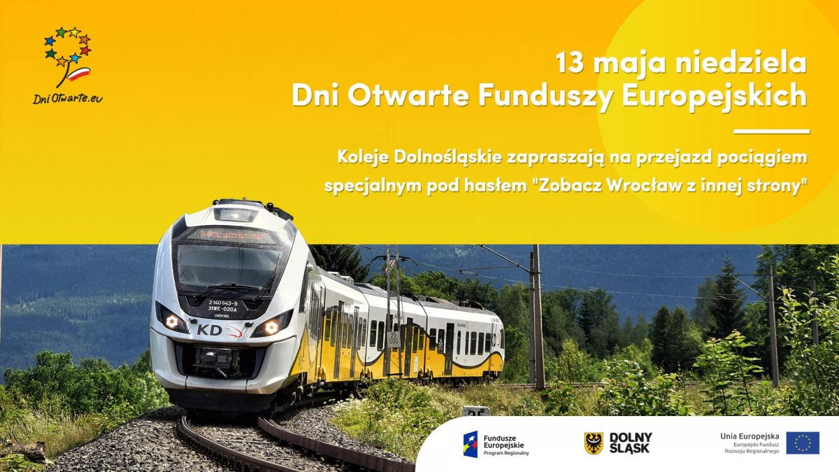 Wrocław z innej strony razem z Kolejami Dolnośląskimi