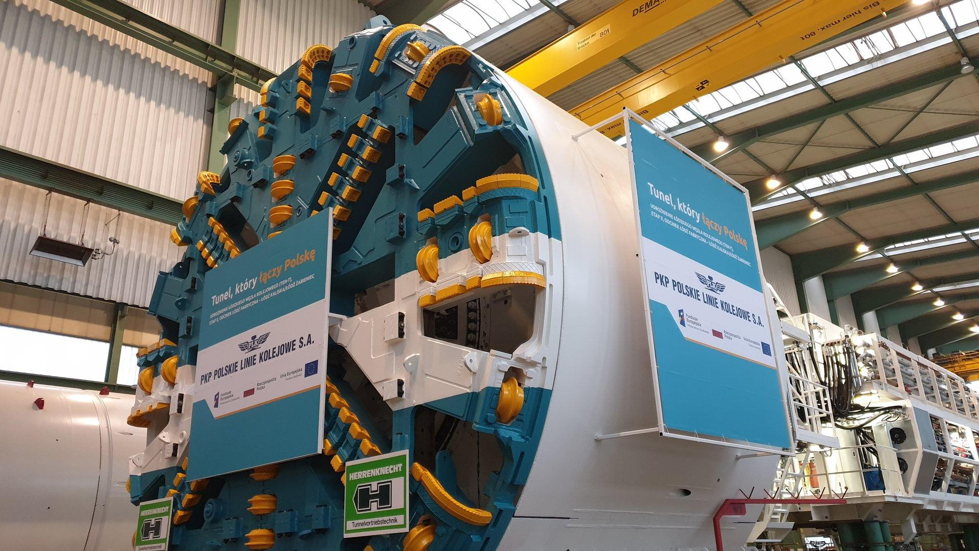 Kolej pod centrum Łodzi coraz bliżej. Wkrótce rozpocznie się montaż tarczy TBM