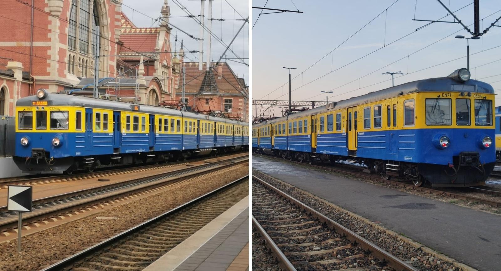 EN57 i EN71 w historycznym malowaniu. Są dwa. Będzie trzeci?