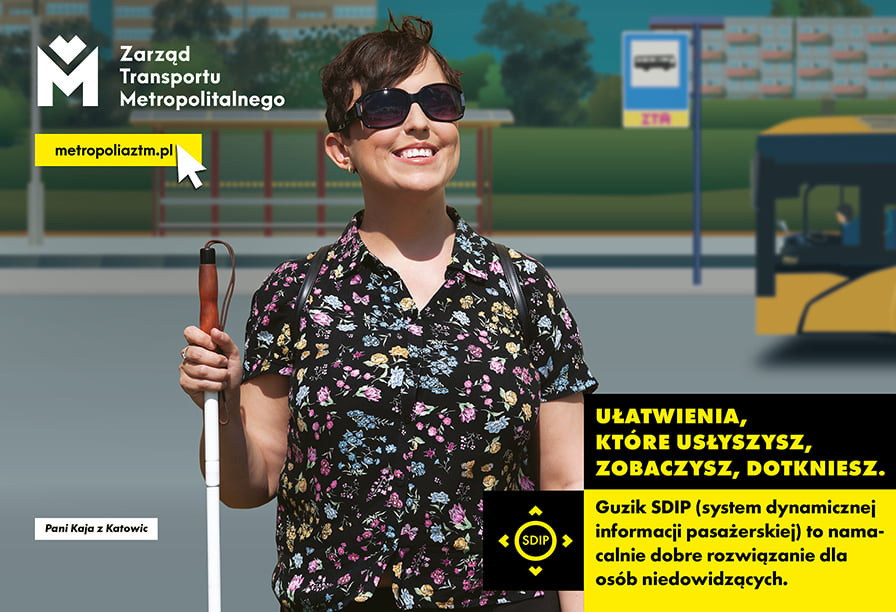 Ułatwienia, które usłyszysz, zobaczysz, dotkniesz. Nowa kampania na Śląsku